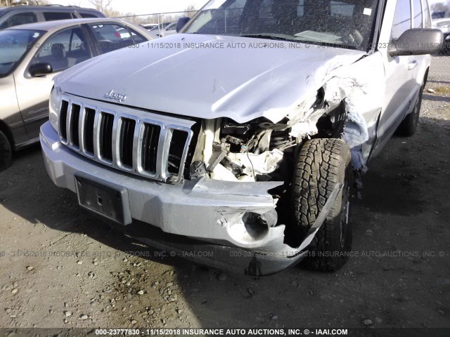 1J4GR48K65C661677 - 2005 JEEP GRAND CHEROKEE LAREDO/COLUMBIA/FREEDOM 银色 照片 6