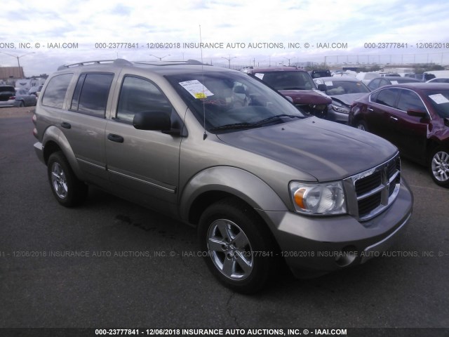 1D8HB58P97F585214 - 2007 DODGE DURANGO LIMITED SILVER photo 1