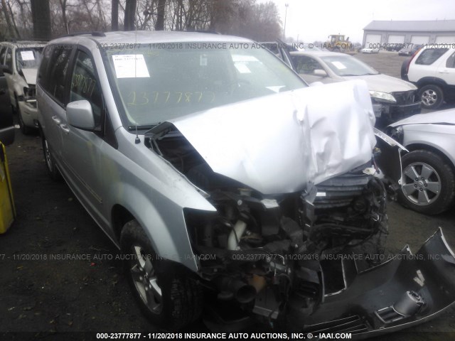 1D8HN54129B519607 - 2009 DODGE GRAND CARAVAN SXT SILVER photo 1