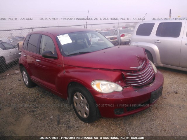 3A4FY58B96T206221 - 2006 CHRYSLER PT CRUISER TOURING RED photo 1