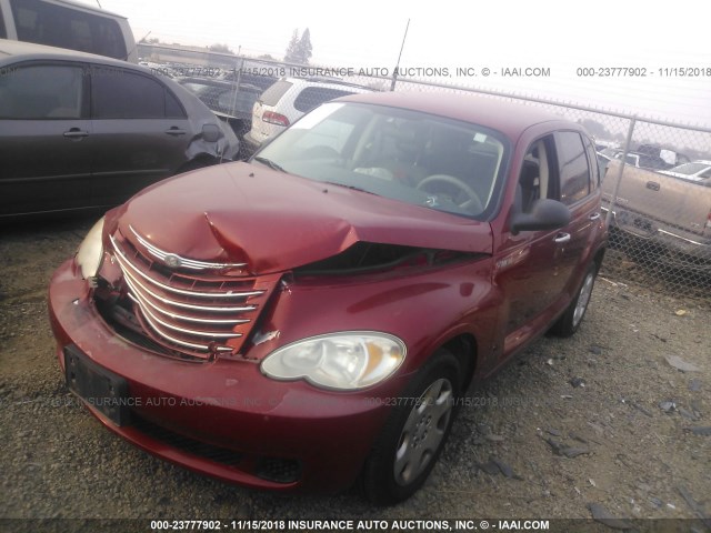 3A4FY58B96T206221 - 2006 CHRYSLER PT CRUISER TOURING RED photo 2