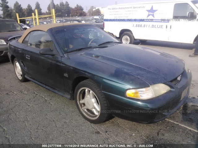 1FALP45T3SF157126 - 1995 FORD MUSTANG GT/GTS GREEN photo 1