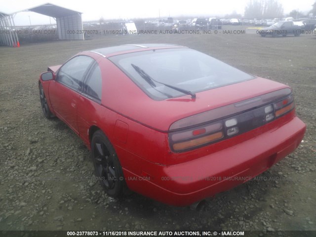 JN1RZ26A6LX005341 - 1990 NISSAN 300ZX 2+2 RED photo 3