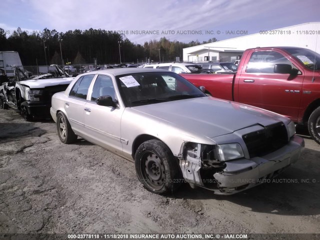 2MEFM74VX8X631265 - 2008 MERCURY GRAND MARQUIS GS GRAY photo 1