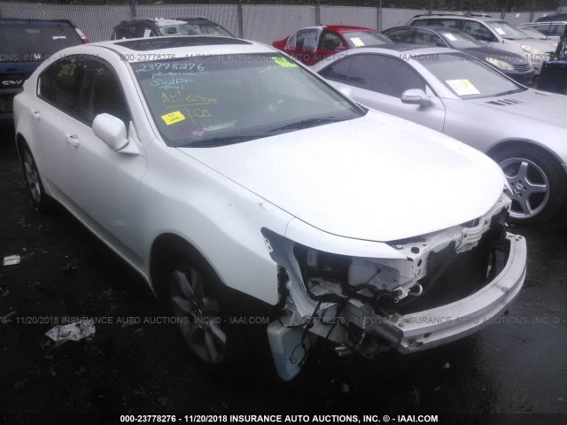 19UUA8F5XEA003006 - 2014 ACURA TL TECH WHITE photo 1