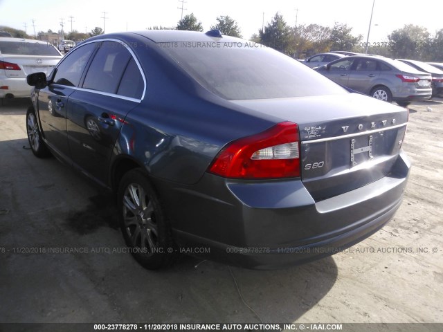 YV1AS982191107004 - 2009 VOLVO S80 3.2 BLUE photo 3