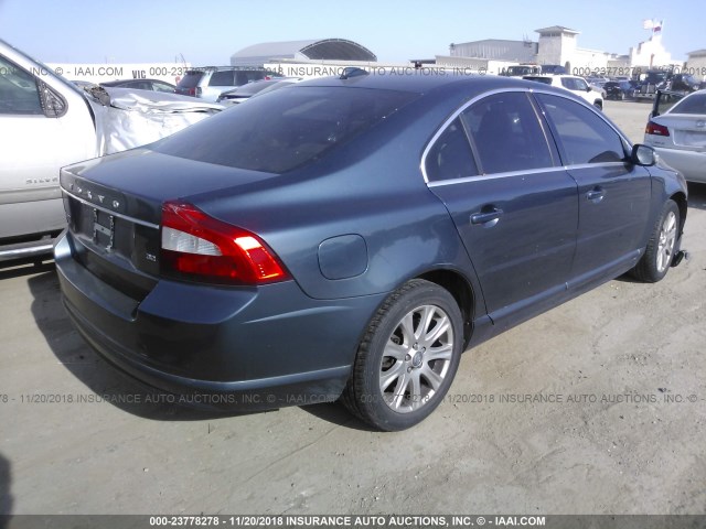 YV1AS982191107004 - 2009 VOLVO S80 3.2 BLUE photo 4