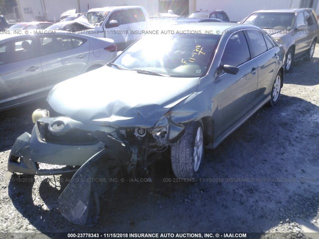 4T1BK46K27U517785 - 2007 TOYOTA CAMRY NEW GENERAT LE/XLE/SE GREEN photo 2