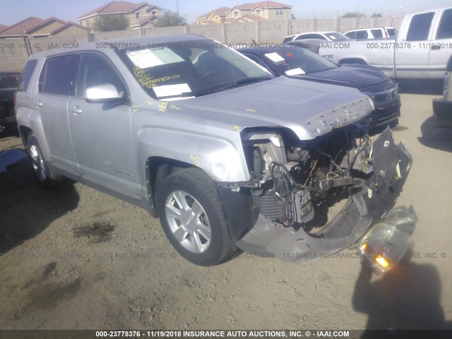 2CTALBEW4A6366402 - 2010 GMC TERRAIN SLE SILVER photo 1