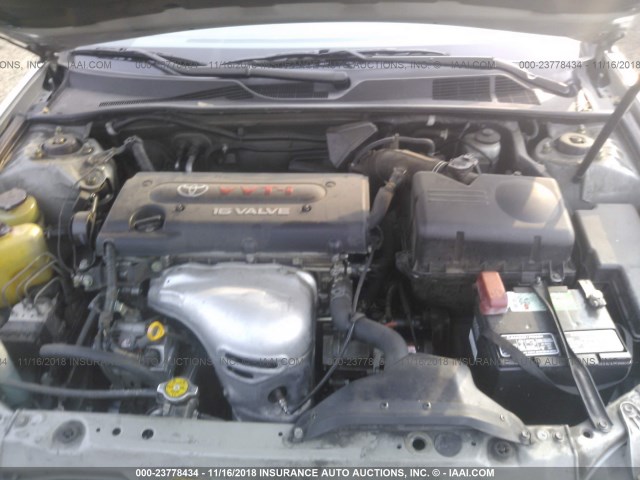 JTDBE30K330183671 - 2003 TOYOTA CAMRY LE/XLE SILVER photo 10