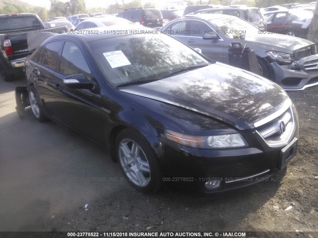 19UUA66287A010582 - 2007 ACURA TL BLACK photo 1