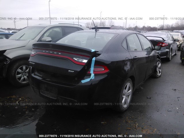 1C3CDFBBXFD112328 - 2015 DODGE DART SXT BLACK photo 4