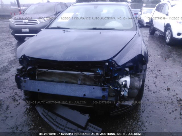 1G1ZB5EB2AF313339 - 2010 CHEVROLET MALIBU LS 蓝色 照片 6