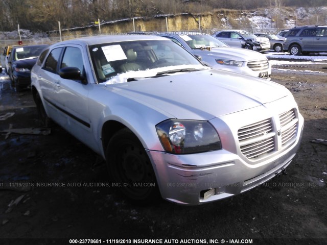 2D4FV48V15H117191 - 2005 DODGE MAGNUM SXT SILVER photo 1