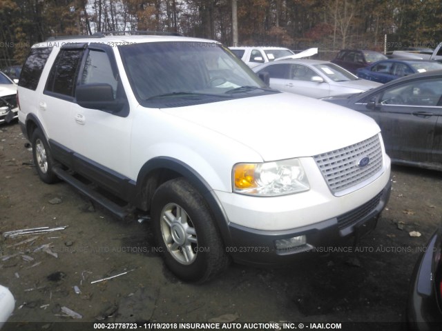 1FMPU16L64LB74794 - 2004 FORD EXPEDITION XLT WHITE photo 1
