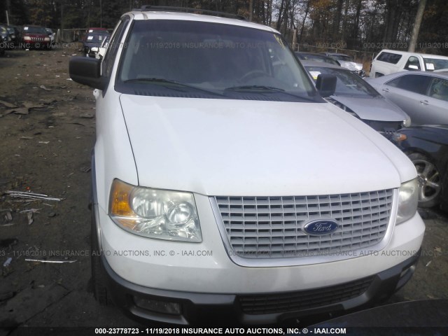 1FMPU16L64LB74794 - 2004 FORD EXPEDITION XLT WHITE photo 6