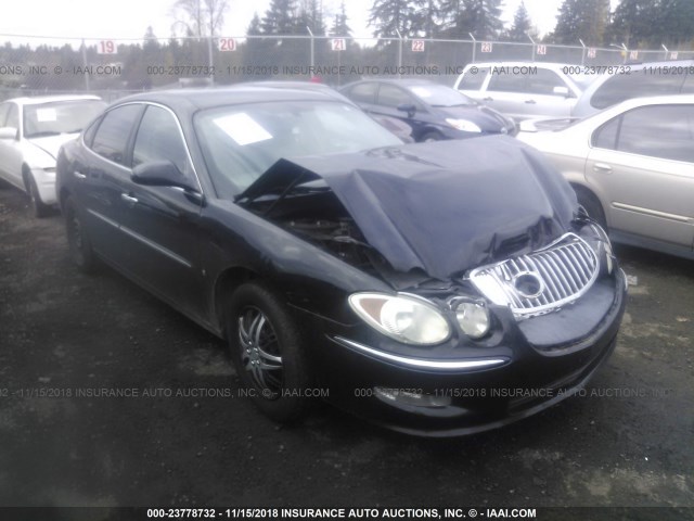 2G4WC582981195225 - 2008 BUICK LACROSSE CX BLACK photo 1