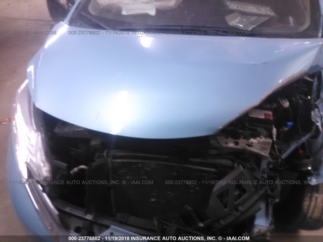 3N1CE2CP7FL359976 - 2015 NISSAN VERSA NOTE S/S PLUS/SV/SL/SR BLUE photo 10