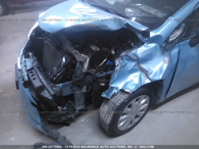 3N1CE2CP7FL359976 - 2015 NISSAN VERSA NOTE S/S PLUS/SV/SL/SR BLUE photo 6