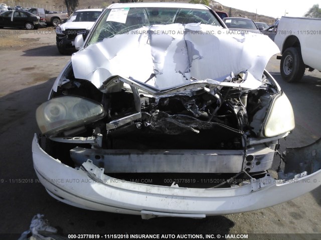 JTHBN36F040146202 - 2004 LEXUS LS 430 WHITE photo 6