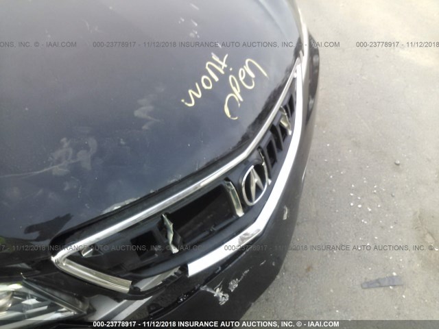 19UUB2F53FA020595 - 2015 ACURA TLX TECH შავი ფოტო 10