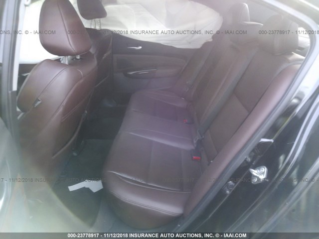19UUB2F53FA020595 - 2015 ACURA TLX TECH შავი ფოტო 8