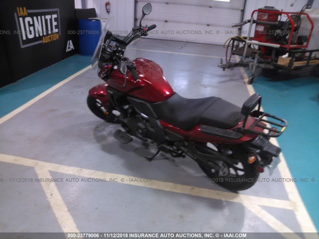 JH2RC6806EK000626 - 2014 HONDA CTX700 N RED photo 3