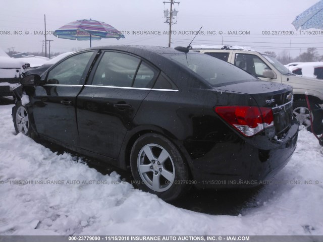 1G1PE5SB3G7196487 - 2016 CHEVROLET CRUZE LIMITED LT BLACK photo 3