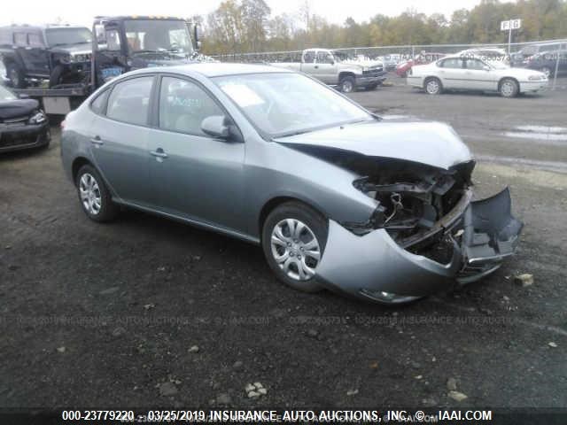 KMHDU46D19U807250 - 2009 HYUNDAI ELANTRA GLS/SE GRAY photo 1