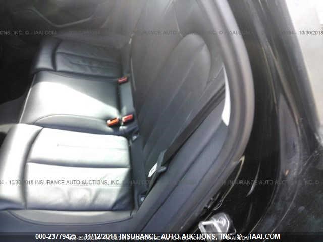 WAUGGAFC0CN038589 - 2012 AUDI A6 BLACK photo 8