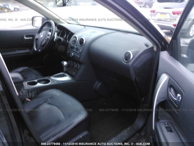 JN8AS58V68W125058 - 2008 NISSAN ROGUE S/SL BLACK photo 5