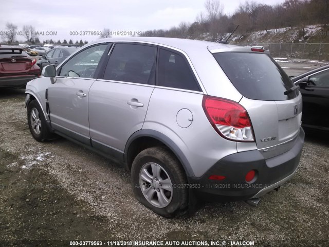 3GSDL43N38S565097 - 2008 SATURN VUE XE SILVER photo 3