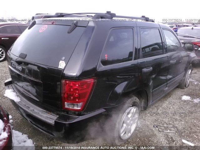 1J4GR48K06C184701 - 2006 JEEP GRAND CHEROKEE LAREDO/COLUMBIA/FREEDOM 黑色 照片 4