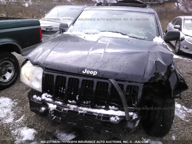 1J4GR48K06C184701 - 2006 JEEP GRAND CHEROKEE LAREDO/COLUMBIA/FREEDOM 黑色 照片 6