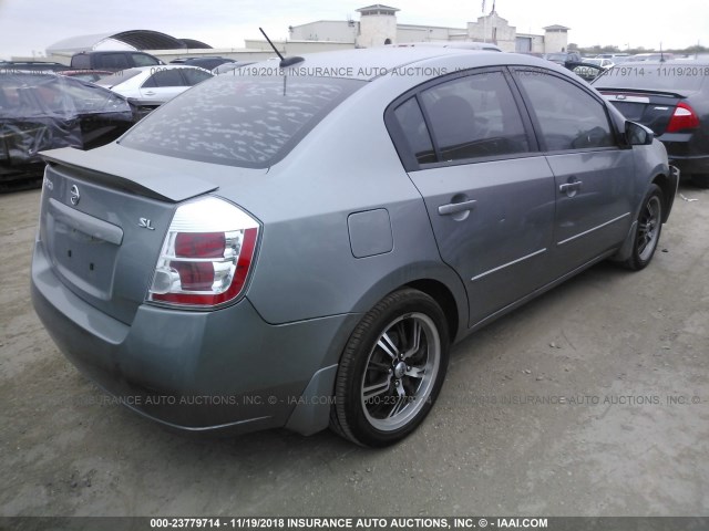 3N1AB61E79L623498 - 2009 NISSAN SENTRA 2.0/2.0S/2.0SL GRAY photo 4