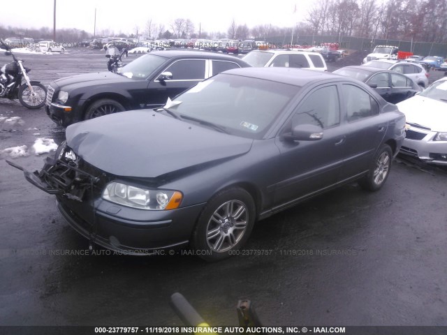 YV1RH592092728513 - 2009 VOLVO S60 2.5T GRAY photo 2