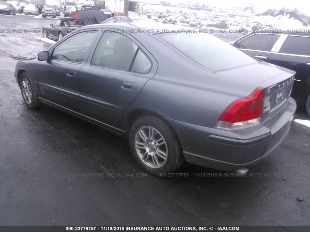 YV1RH592092728513 - 2009 VOLVO S60 2.5T GRAY photo 3