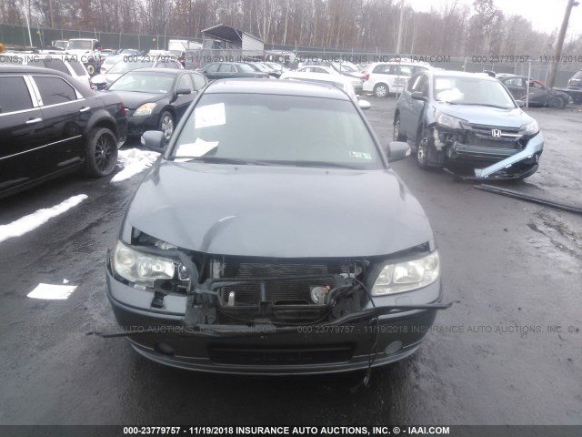 YV1RH592092728513 - 2009 VOLVO S60 2.5T GRAY photo 6