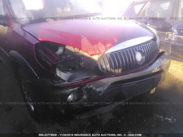 3G5DB03E65S505549 - 2005 BUICK RENDEZVOUS CX/CXL RED photo 6