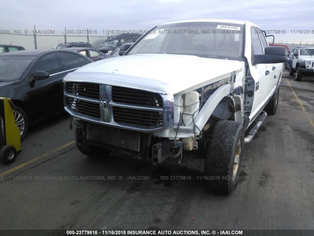 3D7KS28A97G822058 - 2007 DODGE RAM 2500 ST/SLT WHITE photo 6