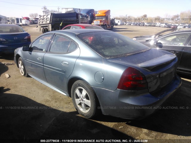 2G2WP552461102884 - 2006 PONTIAC GRAND PRIX BLUE photo 3
