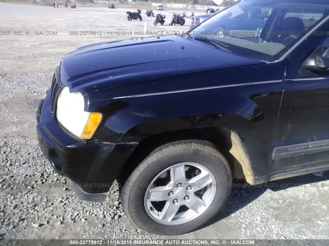 1J4GR48K85C721880 - 2005 JEEP GRAND CHEROKEE LAREDO/COLUMBIA/FREEDOM 黑色 照片 6