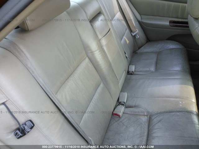 JTDBF30K920016470 - 2002 TOYOTA CAMRY LE/XLE/SE RED photo 8