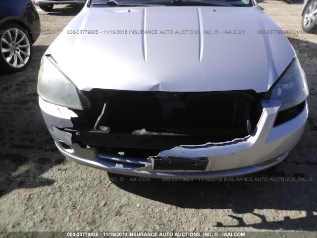 1N4AL11D65N472030 - 2005 NISSAN ALTIMA S/SL SILVER photo 6