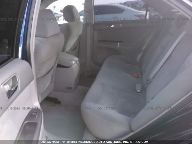 4T1BE30K65U035649 - 2005 TOYOTA CAMRY LE/XLE/SE BLUE photo 8