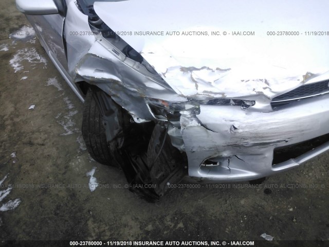 JTKDE177960125866 - 2006 TOYOTA SCION TC 银色 照片 6