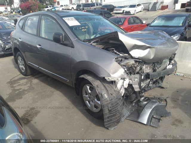 JN8AS5MT6CW282294 - 2012 NISSAN ROGUE S/SV GRAY photo 1