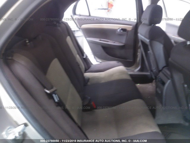 1G1ZH57B68F238425 - 2008 CHEVROLET MALIBU 1LT BROWN photo 8