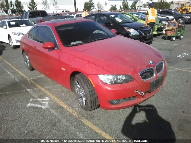 WBAWV13598PG07249 - 2008 BMW 328 I SULEV RED photo 1