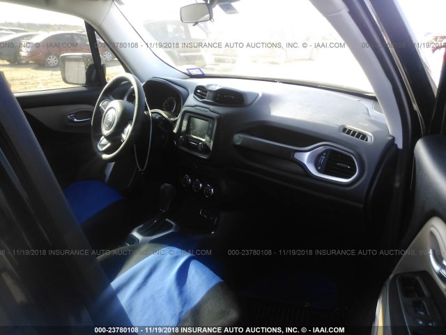 ZACCJAAB8HPE60500 - 2017 JEEP RENEGADE SPORT Սև լուսանկար 5